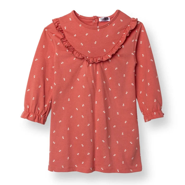 HelloBaby Wintrt Cherry Dress - Coral Printed - ebebek - Black Friday