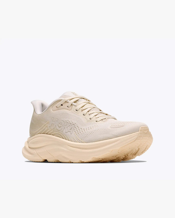 HOKA Women's Clifton 11 Wide - Alabaster/Oat Milk