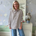 Hunter Stripe Oversized Shirt