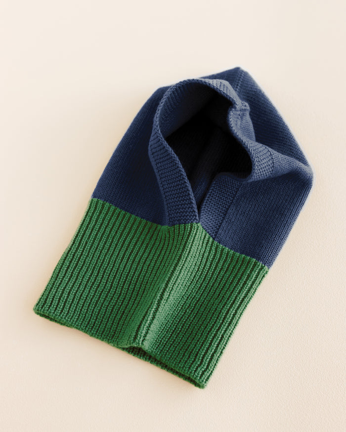 Hvid Balaclava Eddy Blue - Grass