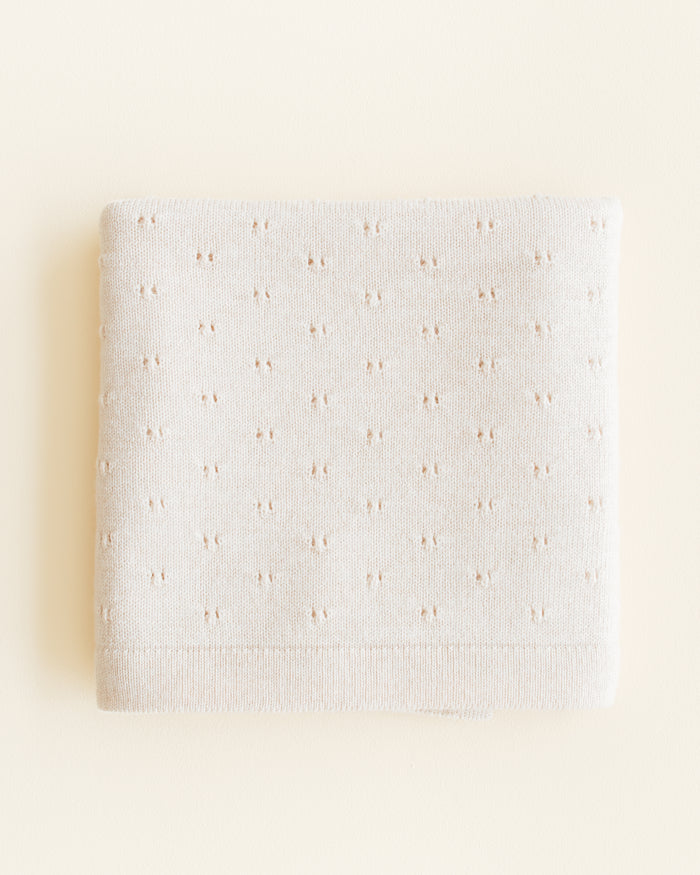 Hvid Blanket Bibi Cream