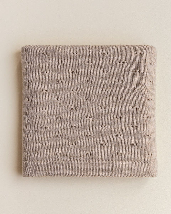 Hvid Blanket Bibi Sand - La Gentile Store