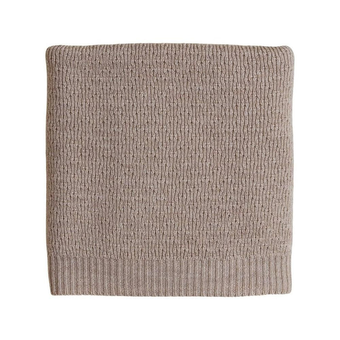 Hvid Blanket Dora Sand - La Gentile Store