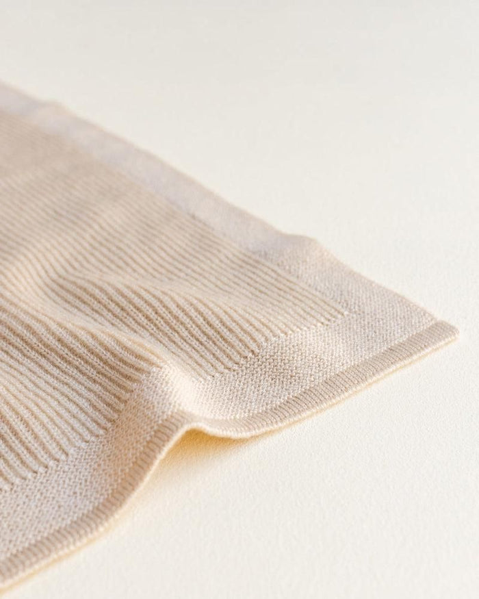 Hvid Blanket Felix Oat - La Gentile Store