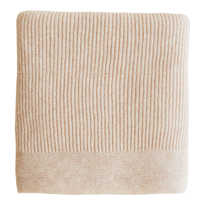 Hvid Blanket Gaston Soft Beige