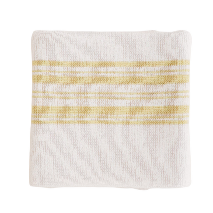 Hvid Blanket Gilbert Light Yellow - La Gentile Store