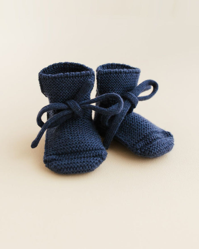 Hvid Booties Blue - La Gentile Store