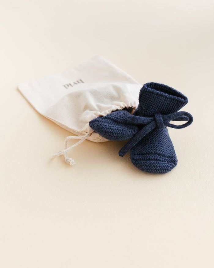 Hvid Booties Blue - La Gentile Store