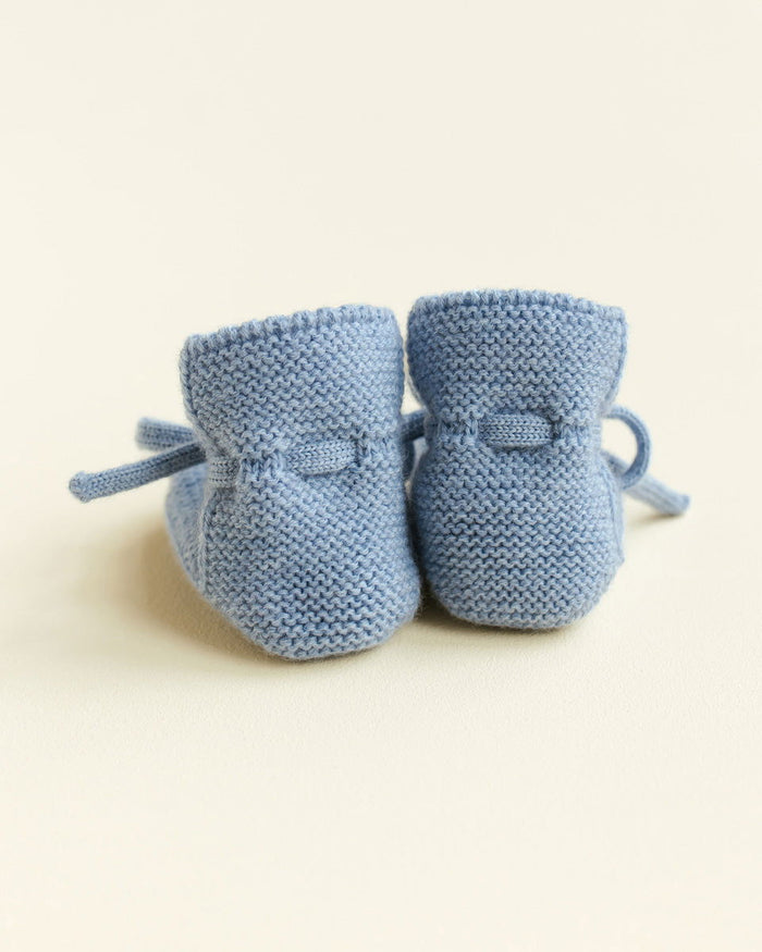 Hvid Booties Light Blue - La Gentile Store