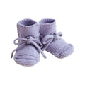 Hvid Booties Lilac - La Gentile Store