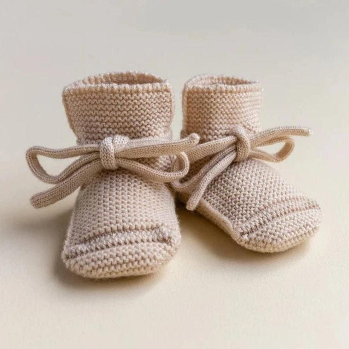 Hvid Booties Oat - La Gentile Store