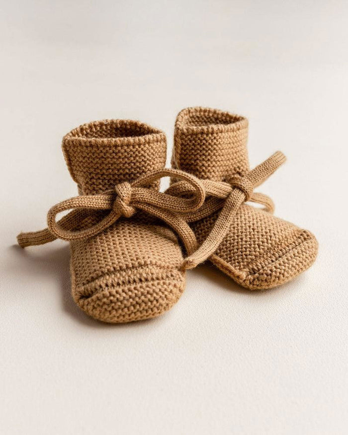 Hvid Booties Ochre - La Gentile Store