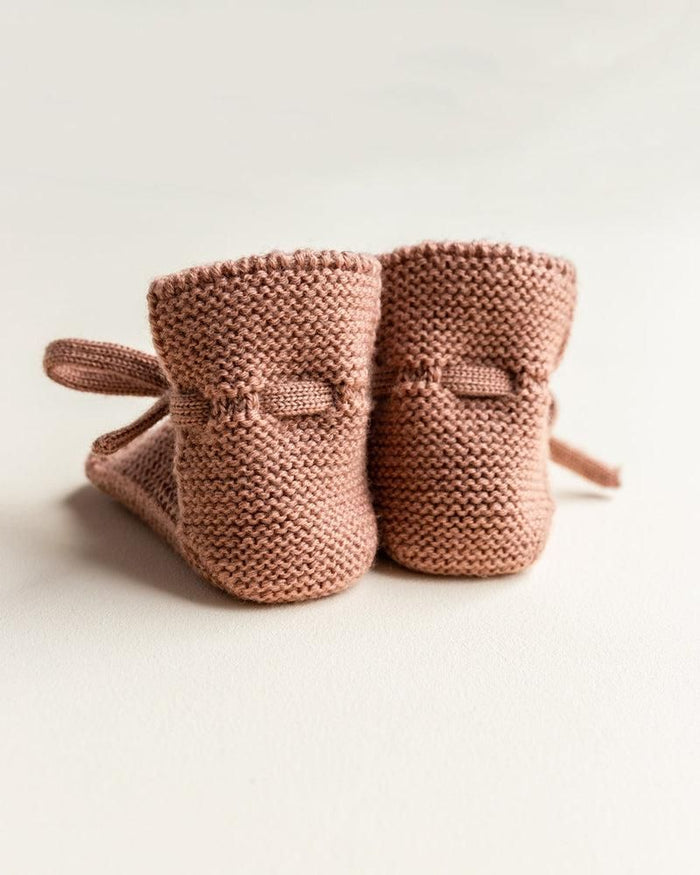 Hvid Booties Terracotta - La Gentile Store