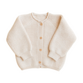 Hvid Cardigan Inga Cream - La Gentile Store