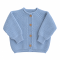 Hvid Cardigan Inga Light Blue