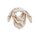 Hvid Cream Triangle Scarf Josephina