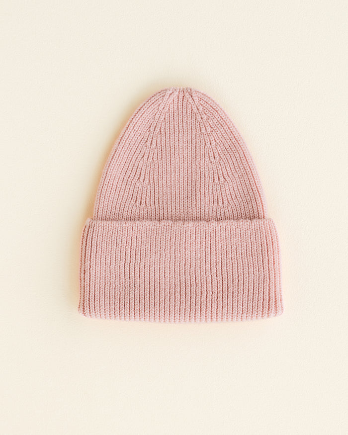 Hvid Fonzie Kids Beanie Powder