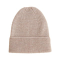 Hvid Fonzie Newborn Beanie Sand - La Gentile Store