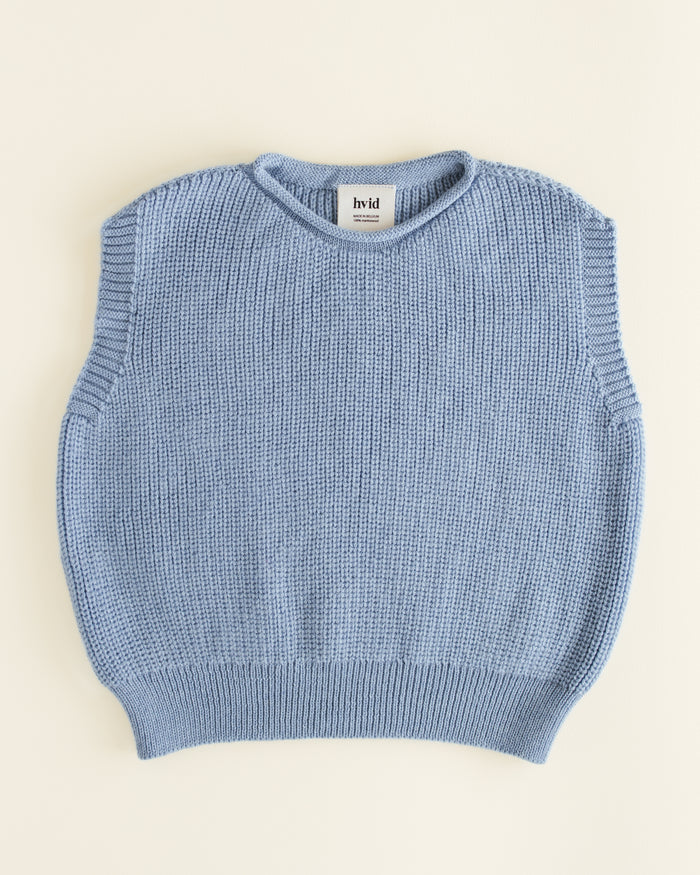 Hvid Harvey Kids Vest Light Blue