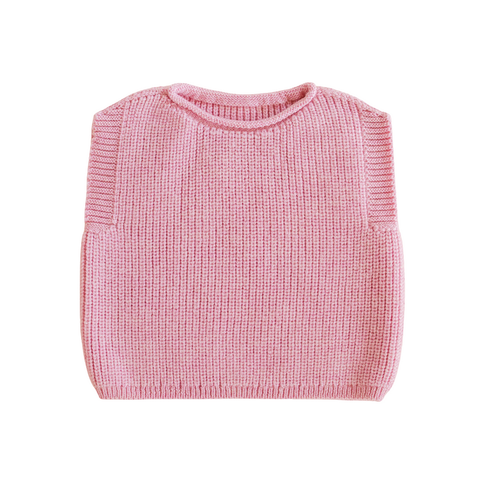 Hvid Harvey Vest Cotton Candy