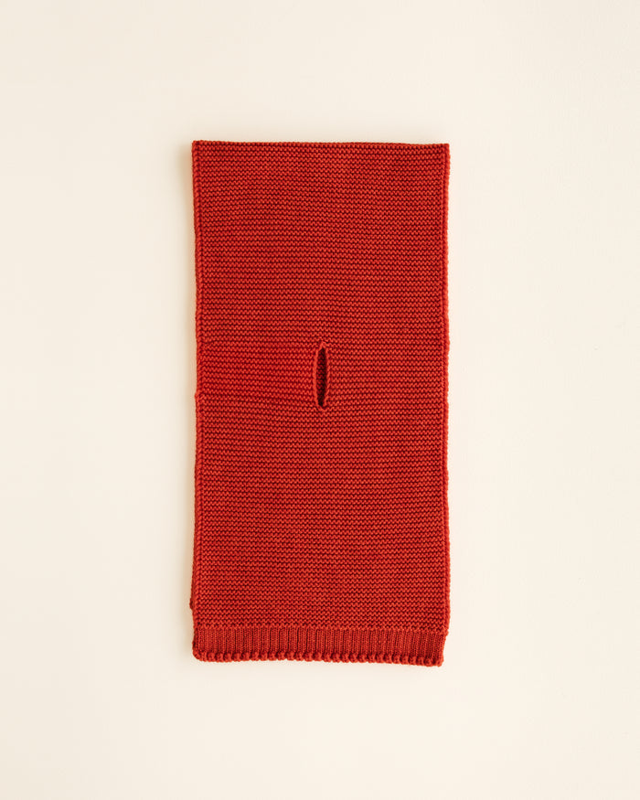 Hvid Ivo Scarf Red