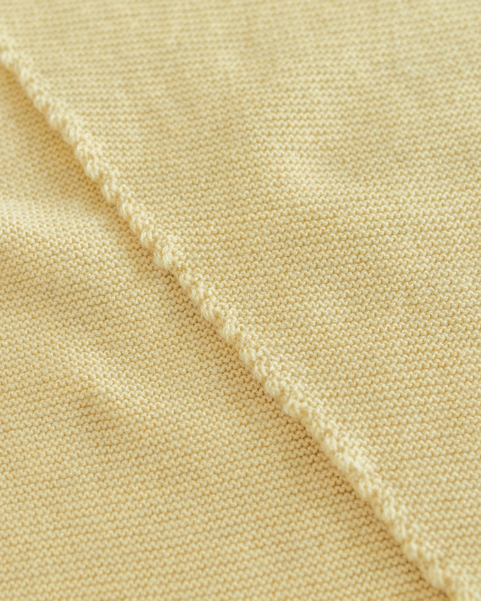Hvid Light Yellow Triangle Scarf Josephina