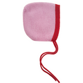 Hvid Newborn Bonnet Dolly Cotton Candy - Red
