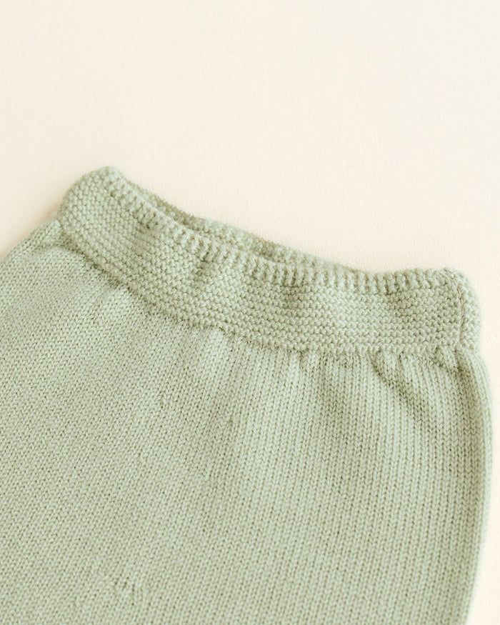 Hvid Pants Guido Mint - La Gentile Store