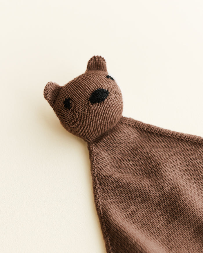 Hvid Teddy Tokki Mocha