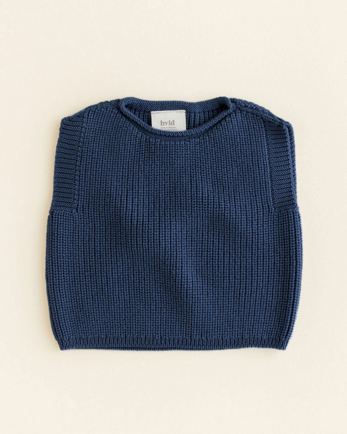 Hvid Vest Harvey Blue - La Gentile Store