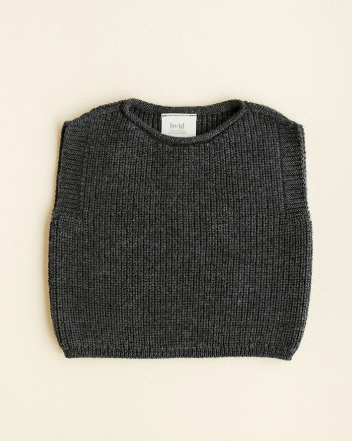 Hvid Vest Harvey Charcoal - La Gentile Store