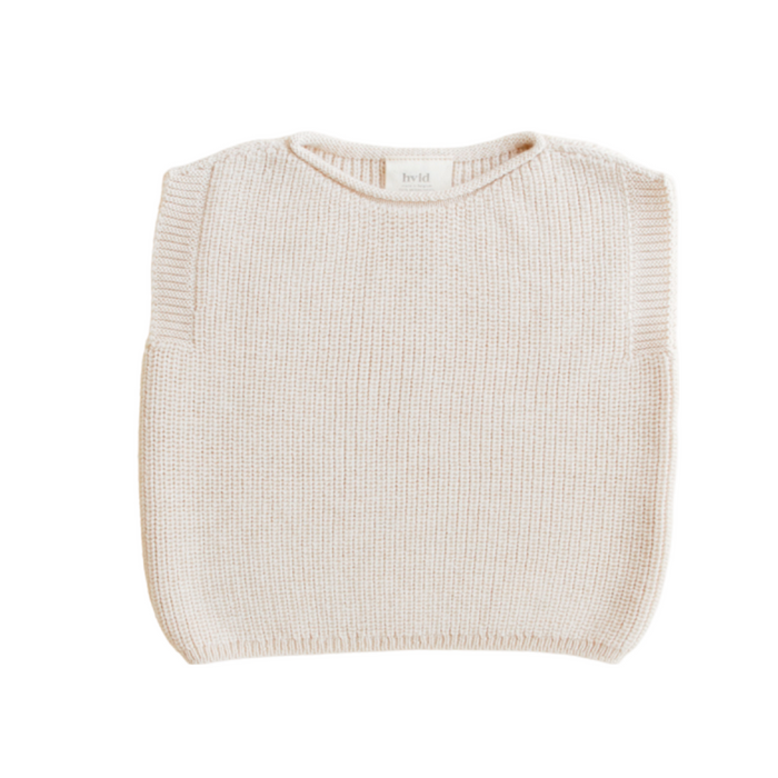 Hvid Vest Harvey Cream - La Gentile Store