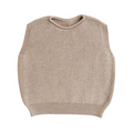 Hvid Vest Harvey Kids Sand - La Gentile Store