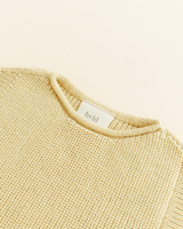 Hvid Vest Harvey Light Yellow - La Gentile Store