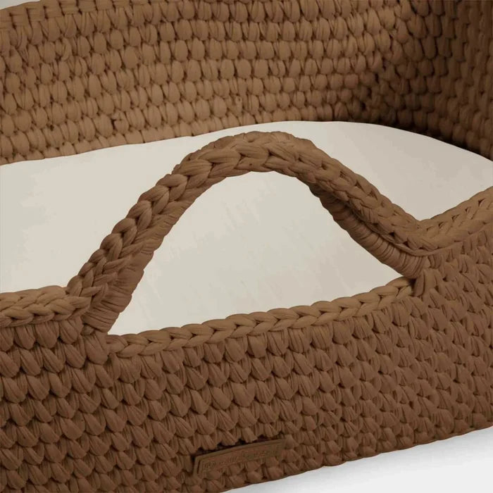 Ickle Bubba Nova Moses Basket & Stand - Mocha & Pine - ebebek - Black Friday