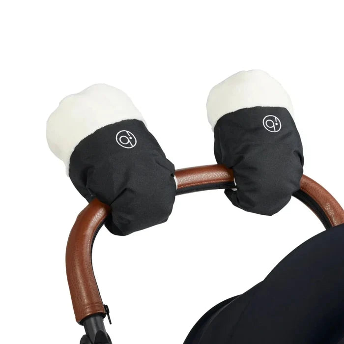 Ickle Bubba Pram Mitts - Black Black - ebebek