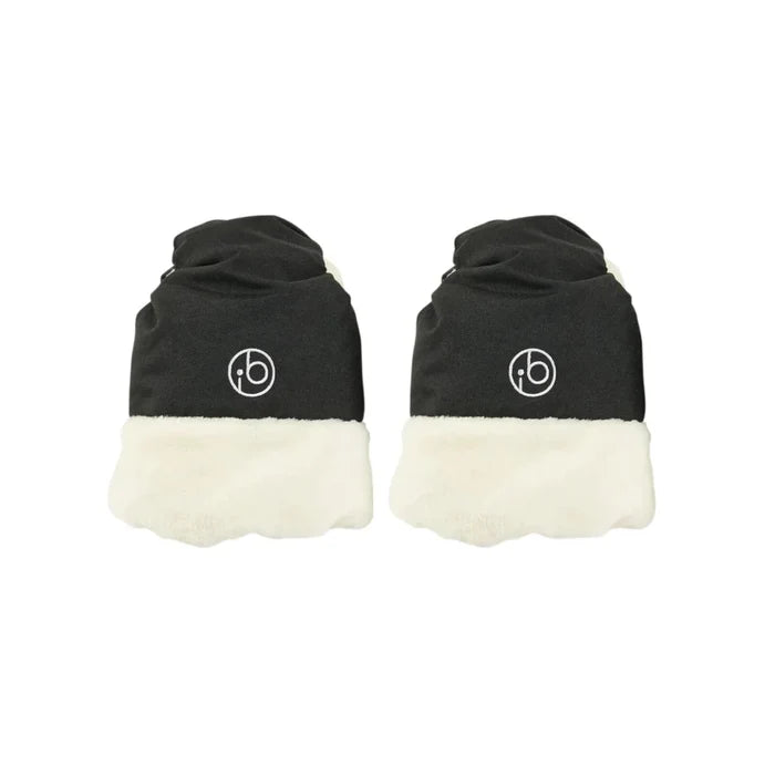 Ickle Bubba Pram Mitts - Black Black - ebebek