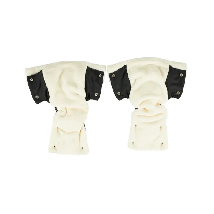 Ickle Bubba Pram Mitts - Black Black - ebebek