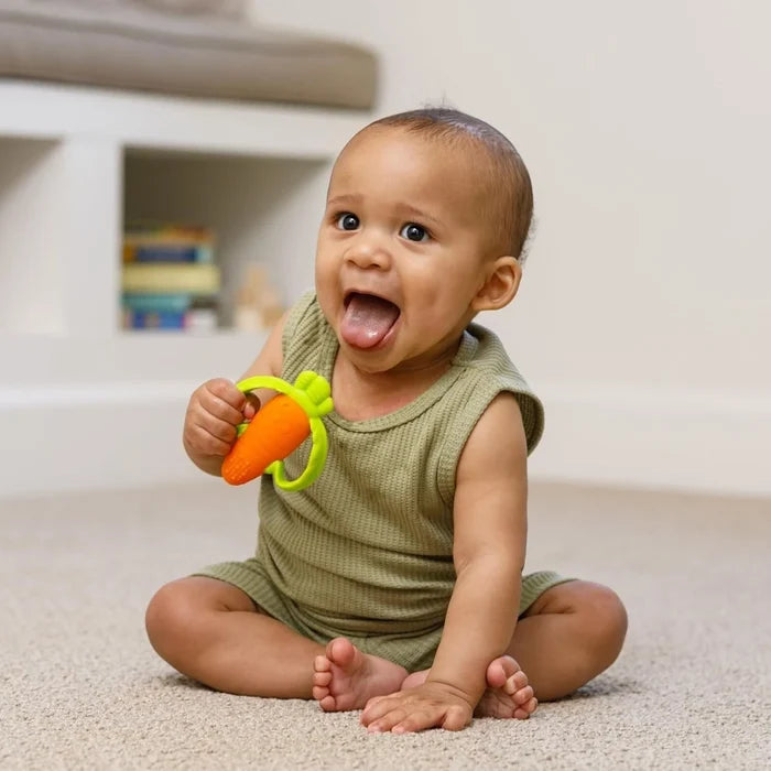 Infantino Lil' Nibbles Teether - Carrot - ebebek - Christmas
