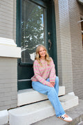 Janet Stripe Button Cardigan