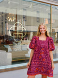Jessica Floral Puff Sleeve Dress