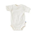 Joha Wool Short Sleeve Romper White