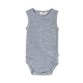 Joha Wool Sleeveless Romper Grey Melange