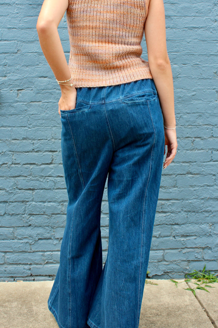 Jordan Drawstring Denim Pants