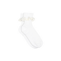 Julia Socks with Lace White