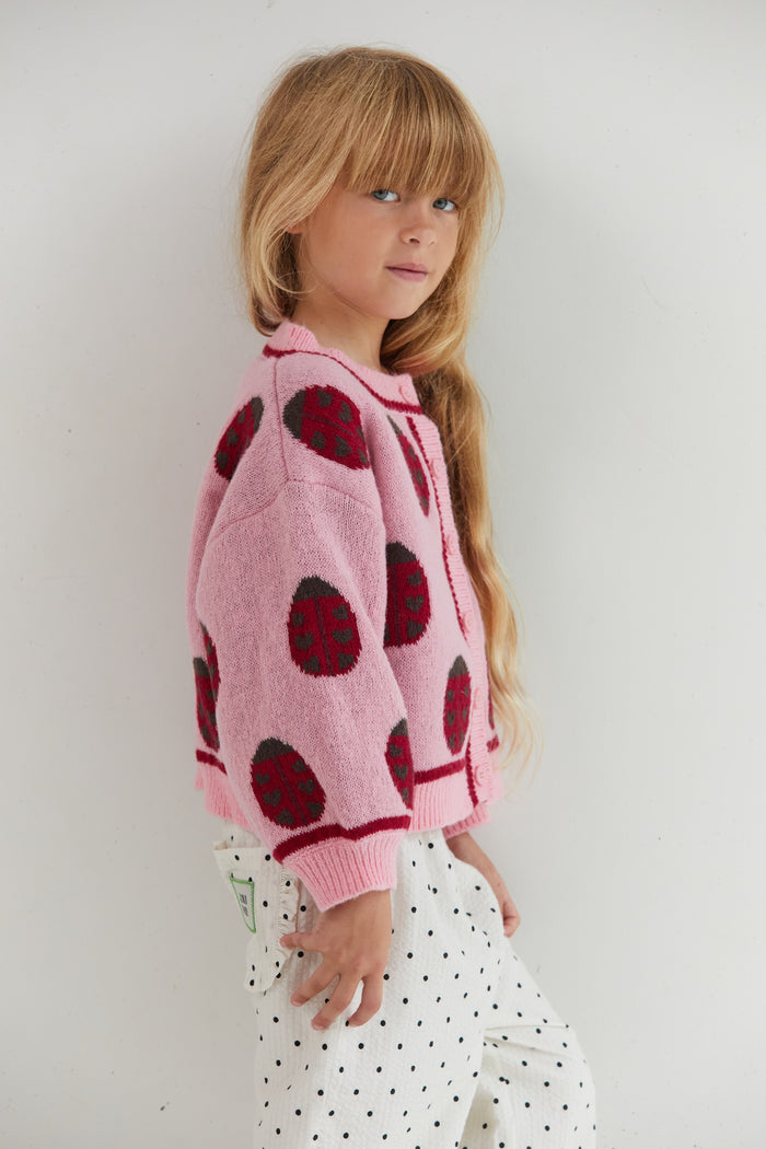 Juni Lady Bug Cardigan