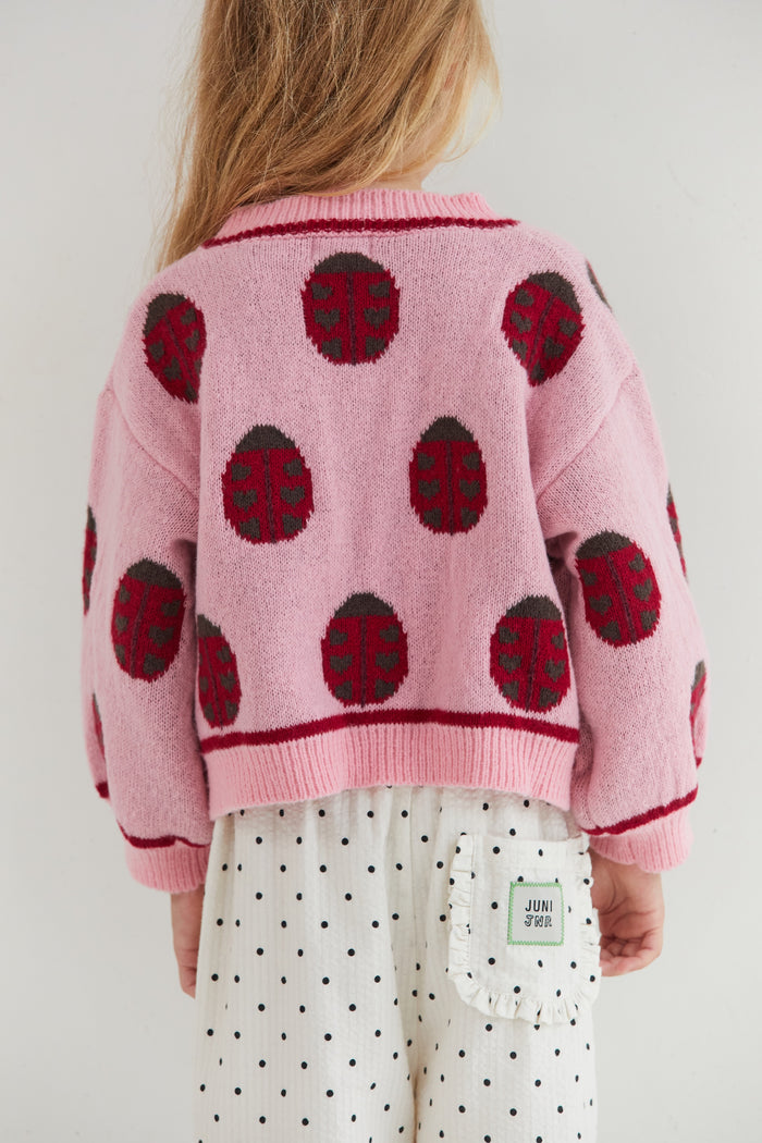 Juni Lady Bug Cardigan