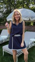 Juniper Soft Modal Sleeveless Top - Navy