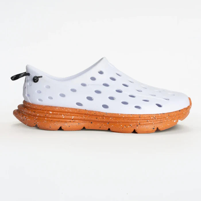 KANE Active Recovery Shoe - White / Caramel Speckle (KR33)