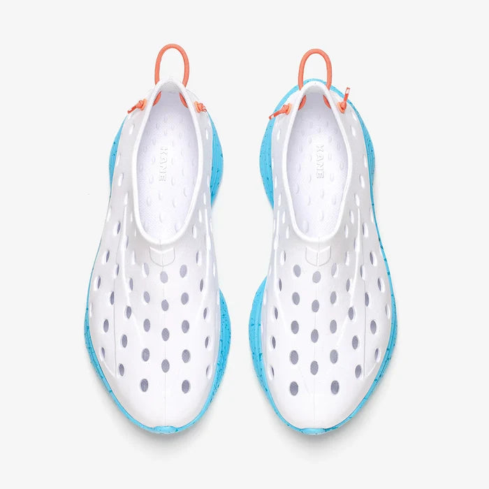 KANE Active Recovery Shoe - White / Pacific Speckle (KR1)